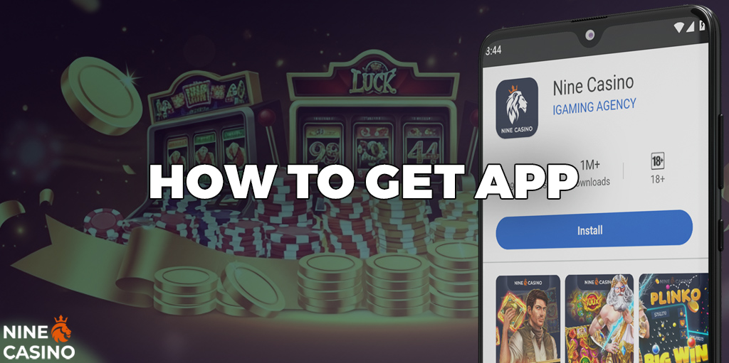 The Nine Casino app is a full-fledged casino on your phone.
