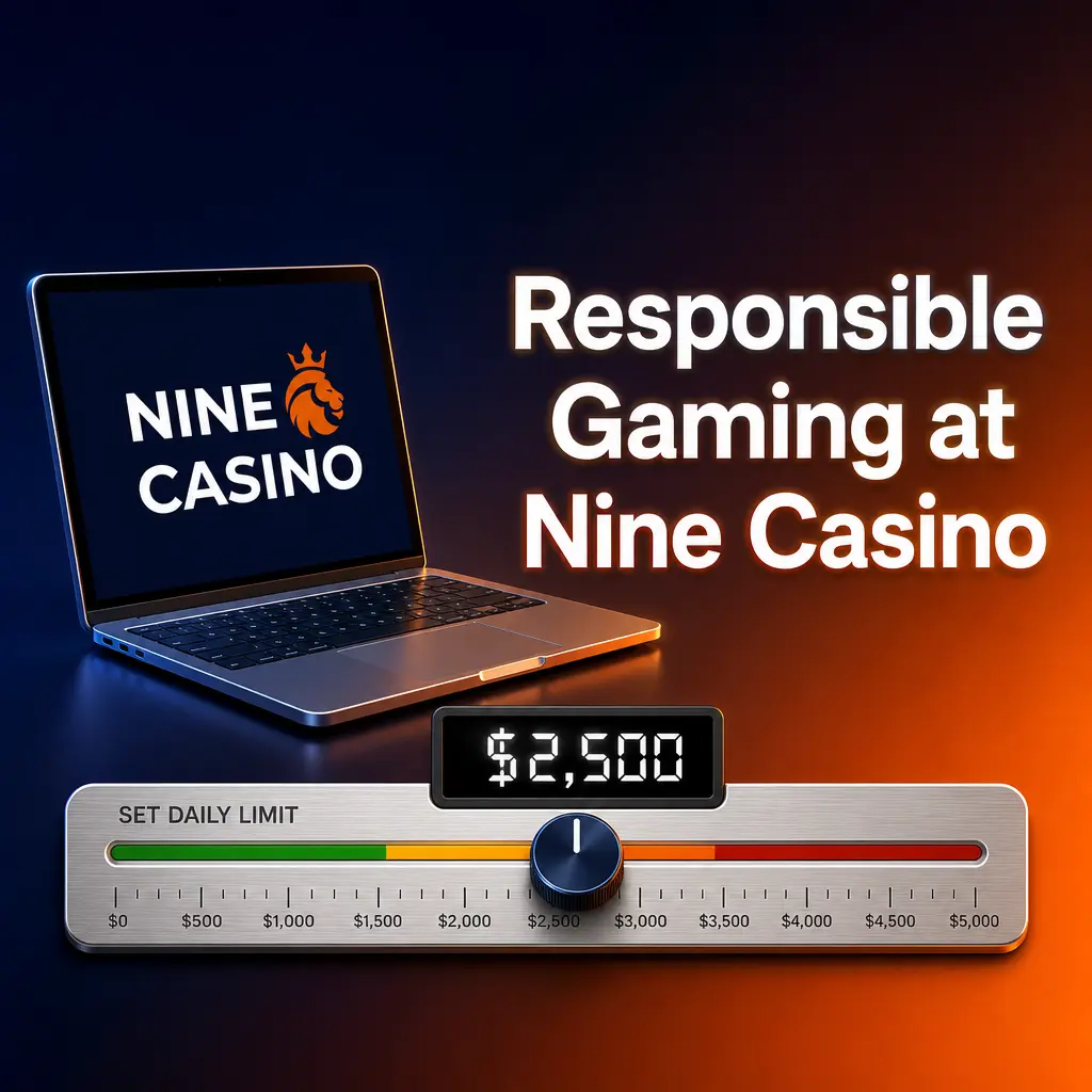 Responsible gaming tools in the Nine Casino account settings